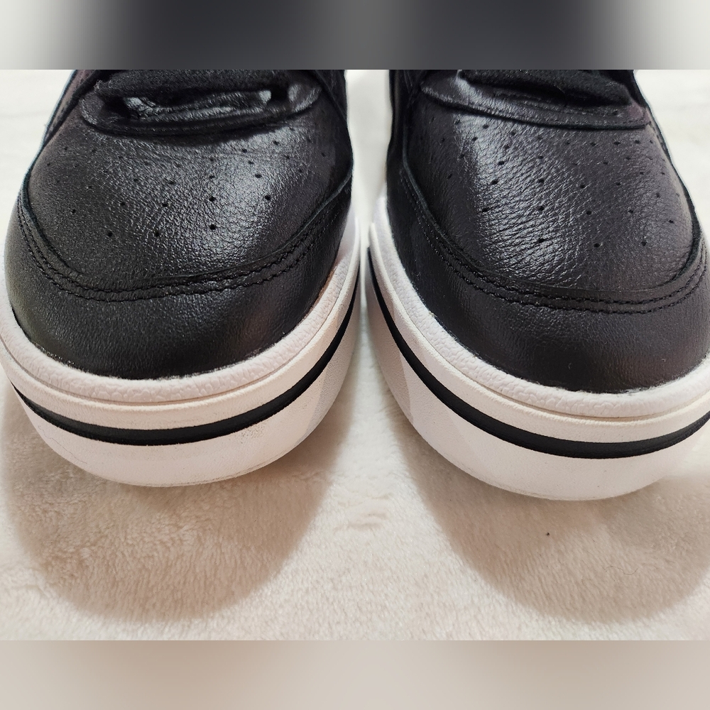 Puma Men's Black Leather Walking Shoes/Sneakers, Size 10 - Picture 4 of 14
